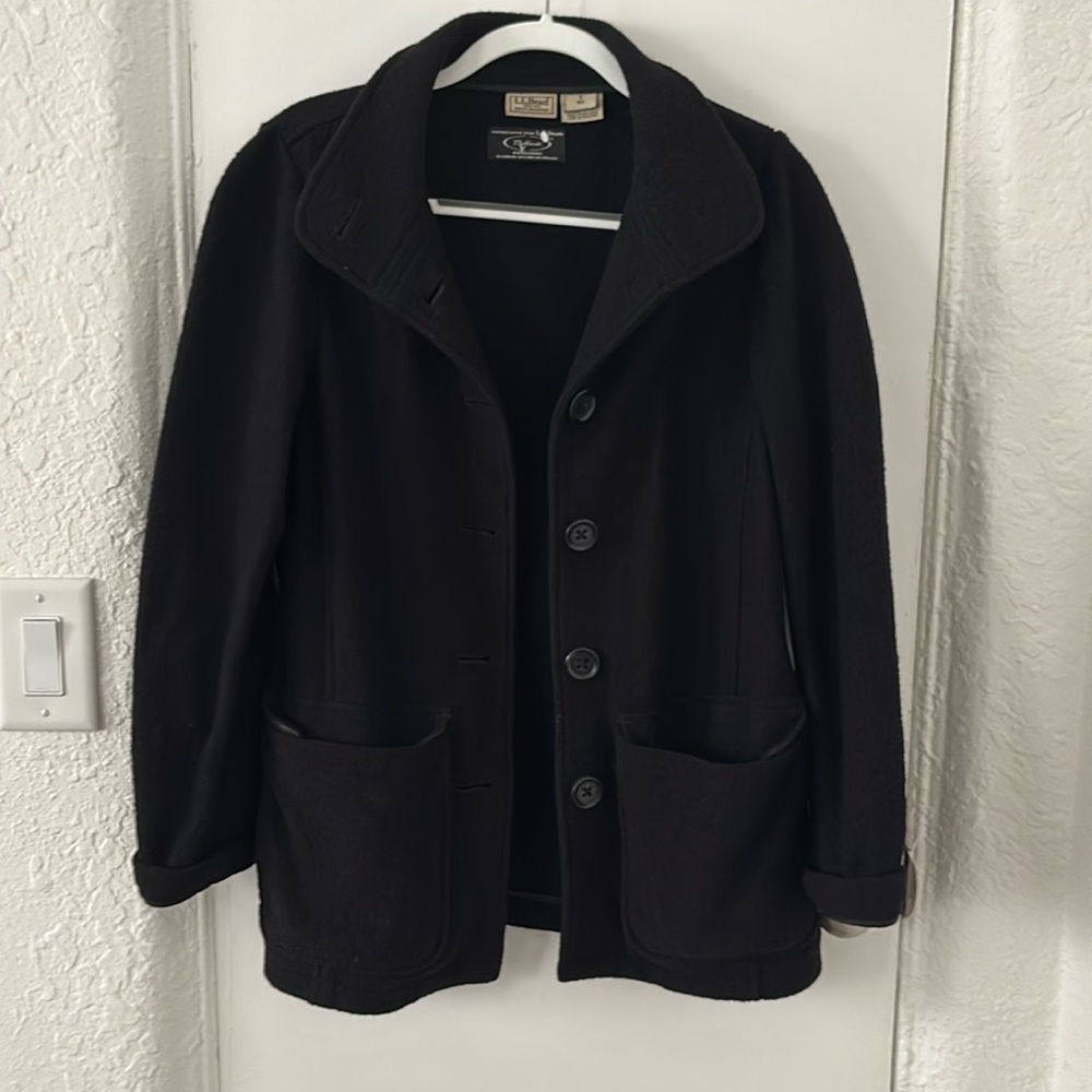 LLBean wool jacket (women’s small)